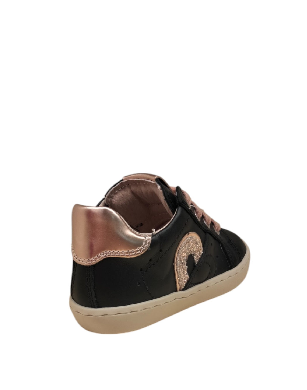 Sneaker Nero Giardini mezzo cuore