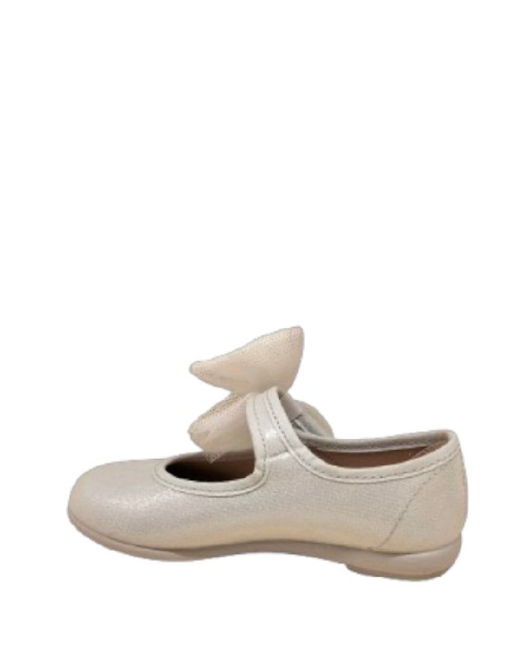 Ballerina Vulladi in tessuto con fiocco in tulle