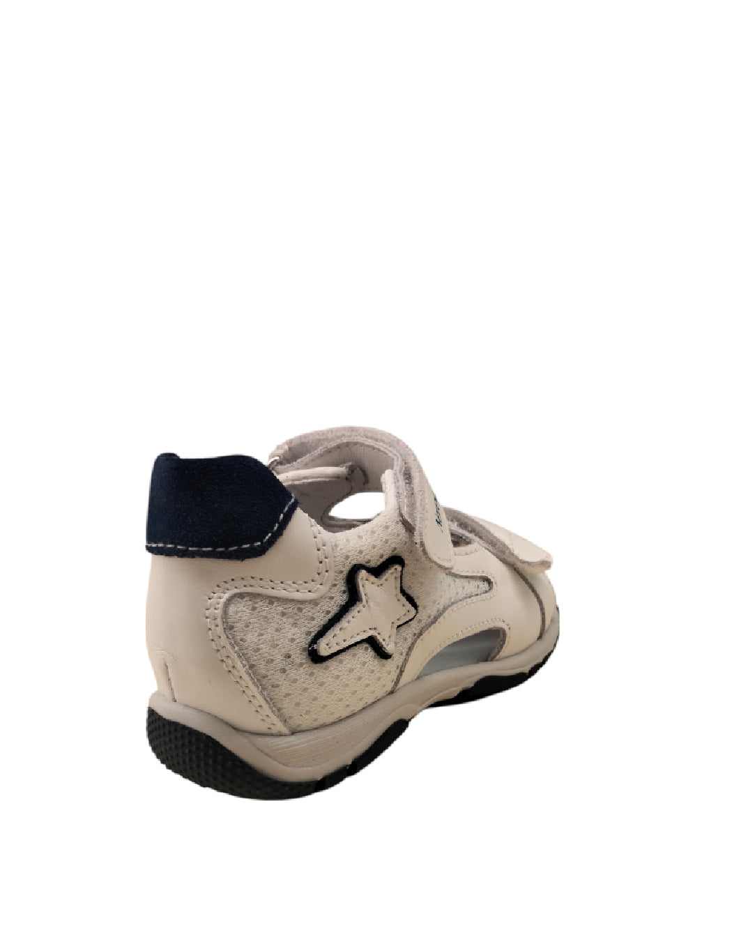 Sandalo baby Nero Giardini con stella