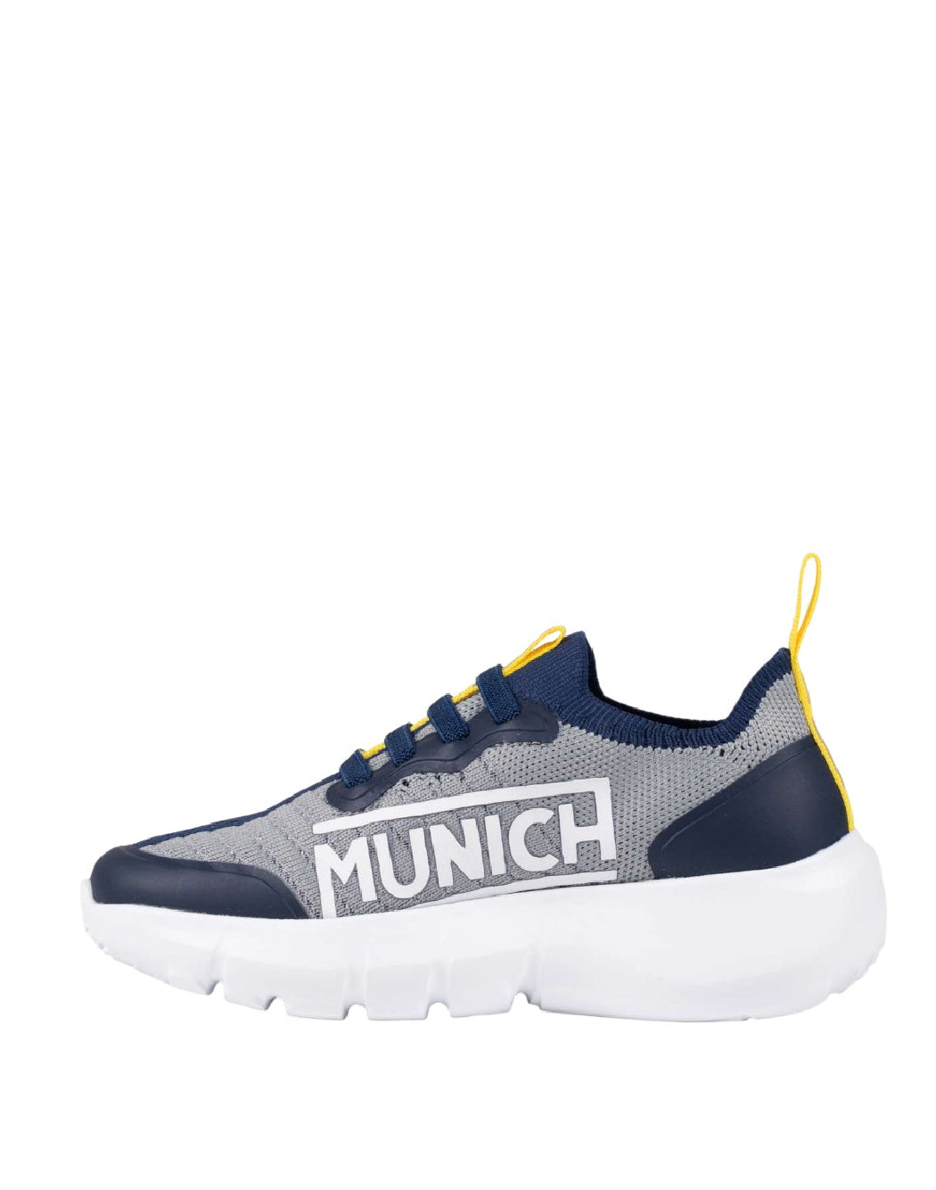 MUNICH JONY KID 16- SNEAKERS BAMBINO BLU IN TELA CON ELASTICI