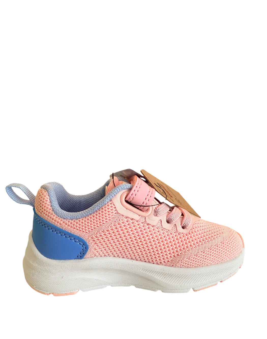 LEVI'S HUDSON-SNEAKERS BAMBINA IN TELA ROSA CON STRAPPO ED ELASTICI