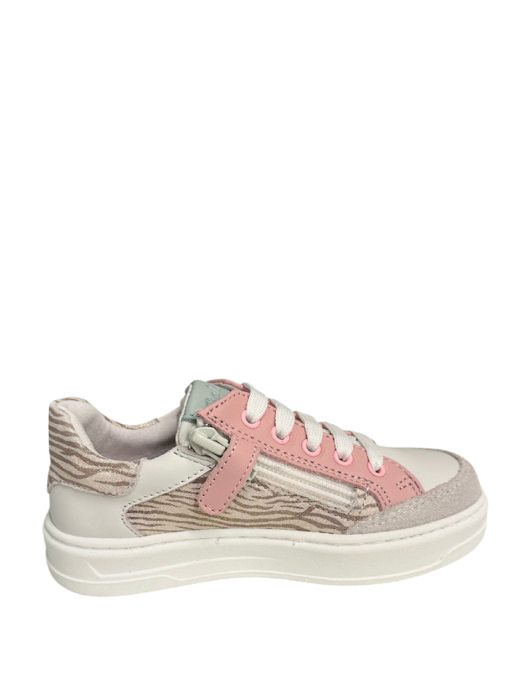 Balducci Sneakers bimba Glitter Star - Patchwork Pastello e Animalier