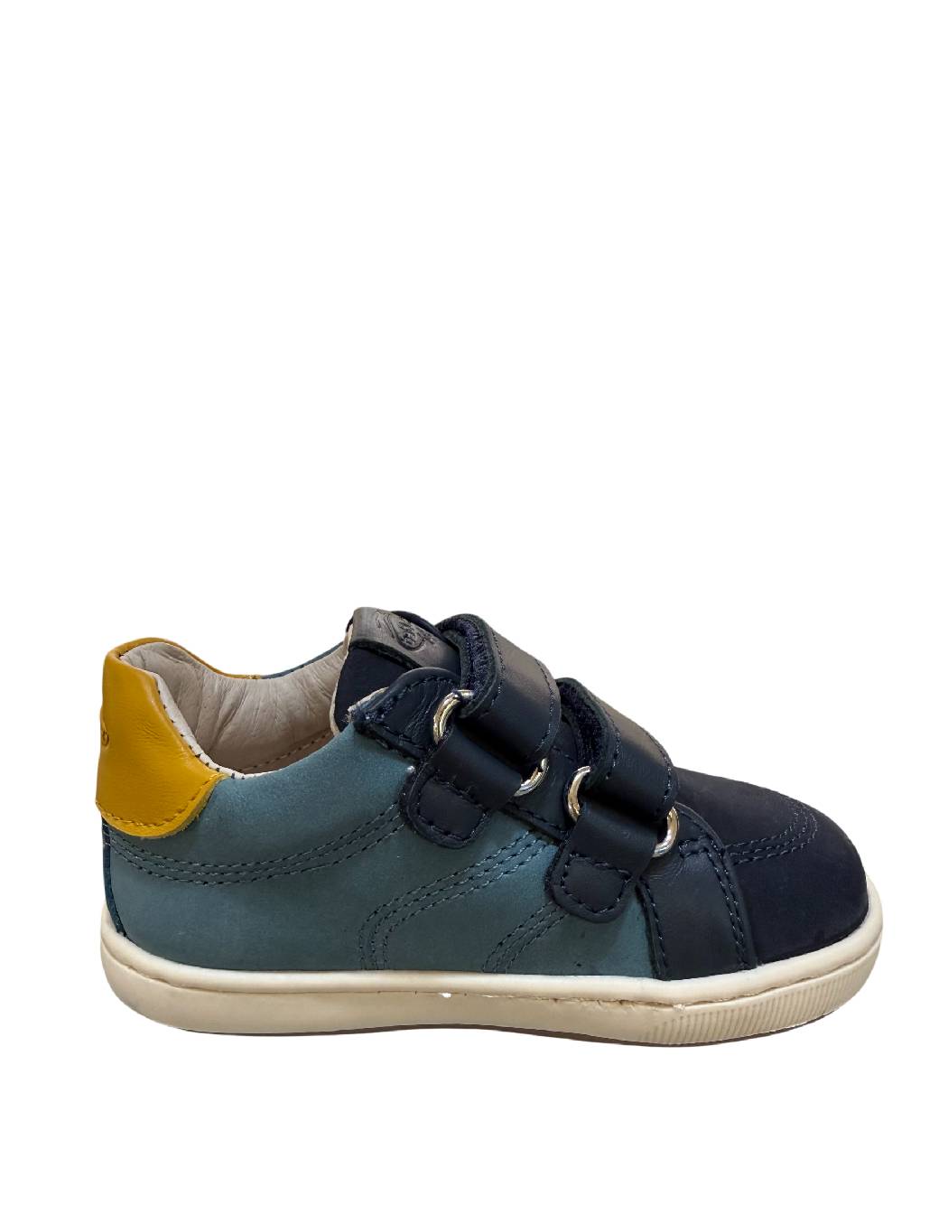 Balducci - Sneakers Bimbo in Pelle con Doppio Velcro Multicolor