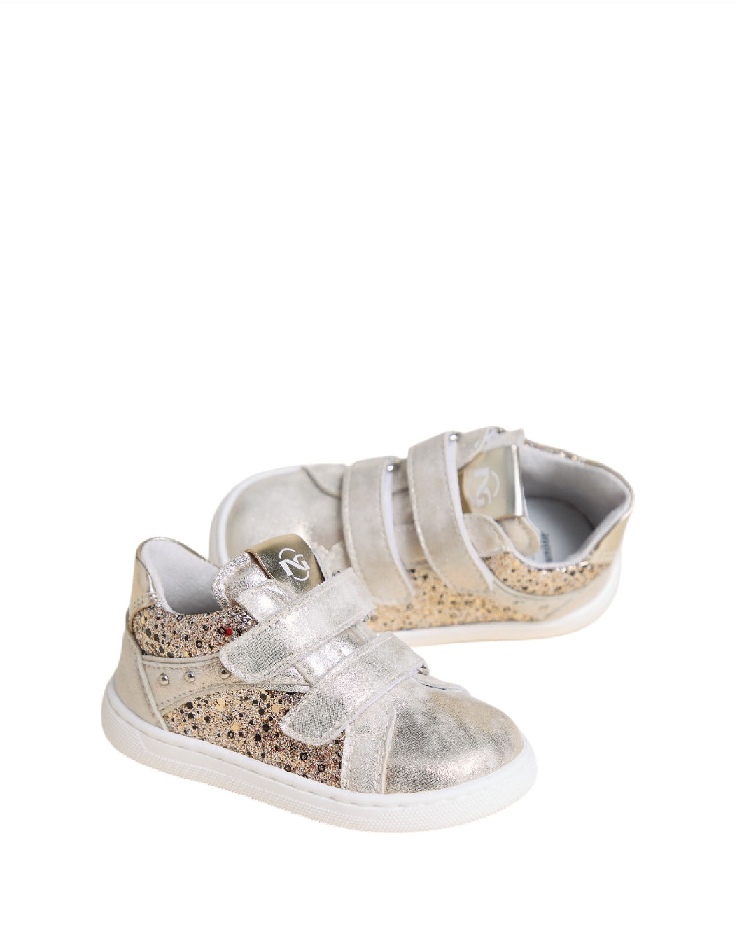 Sneaker Nero Giardini con Velcri