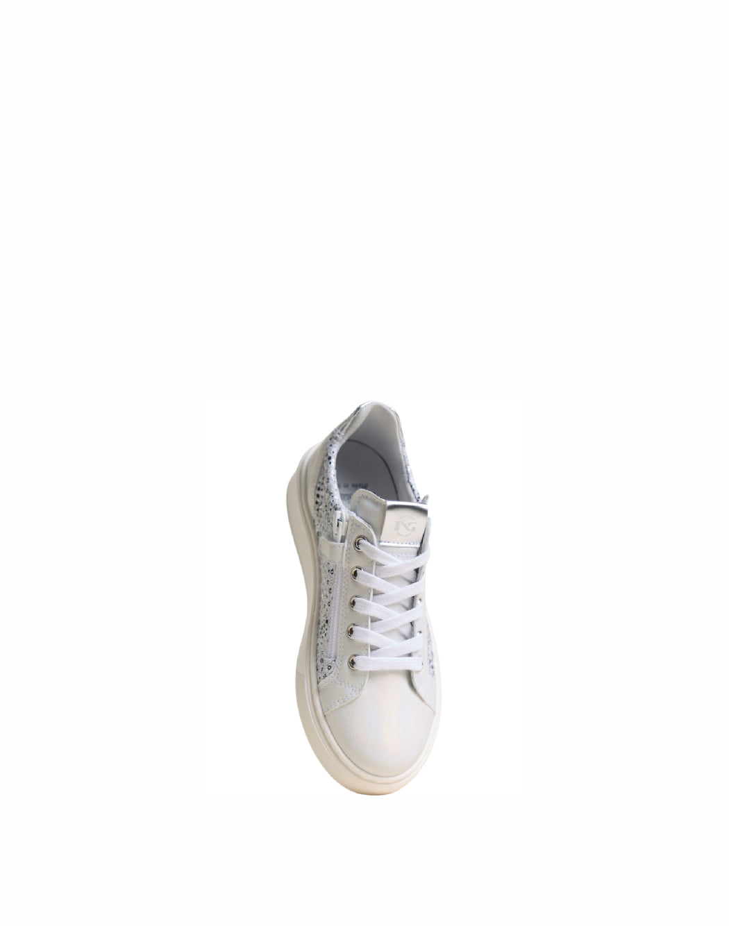 Sneaker teen Nero Giardini con paillettes