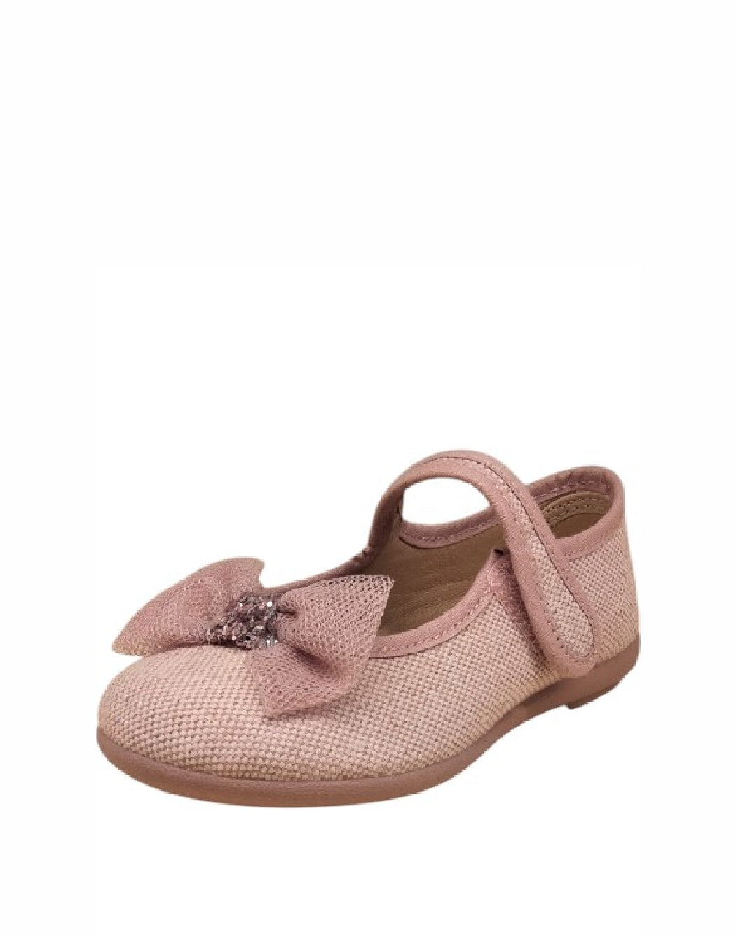 Ballerina Vulladi in tessuto con fiocco