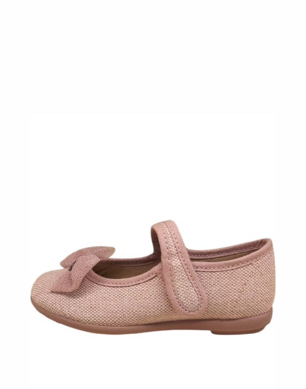 Ballerina Vulladi in tessuto con fiocco