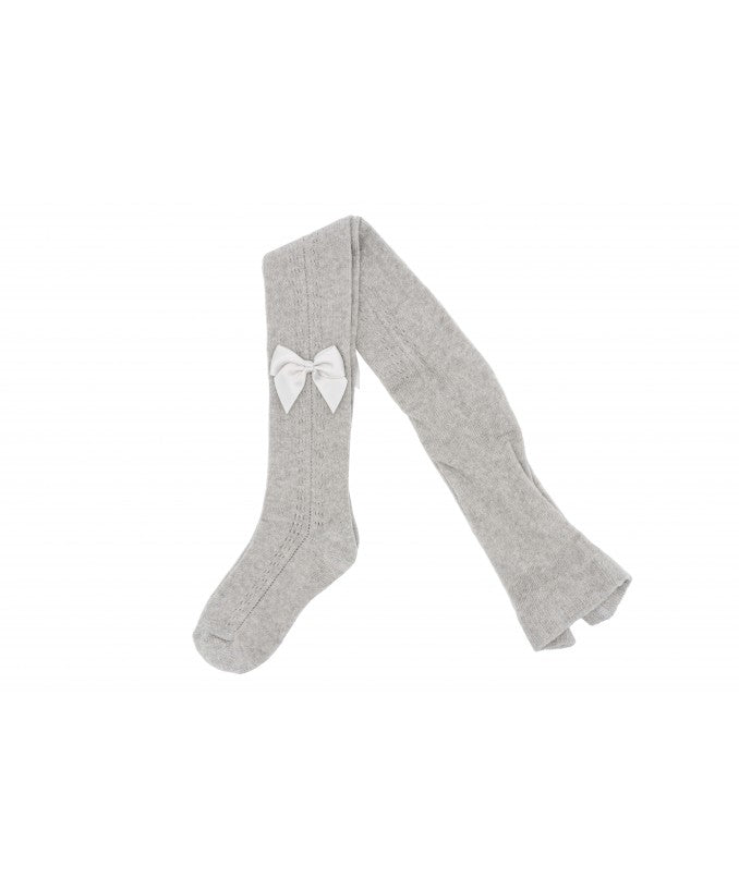 Collant Coccoli lavorato Con Fiocco