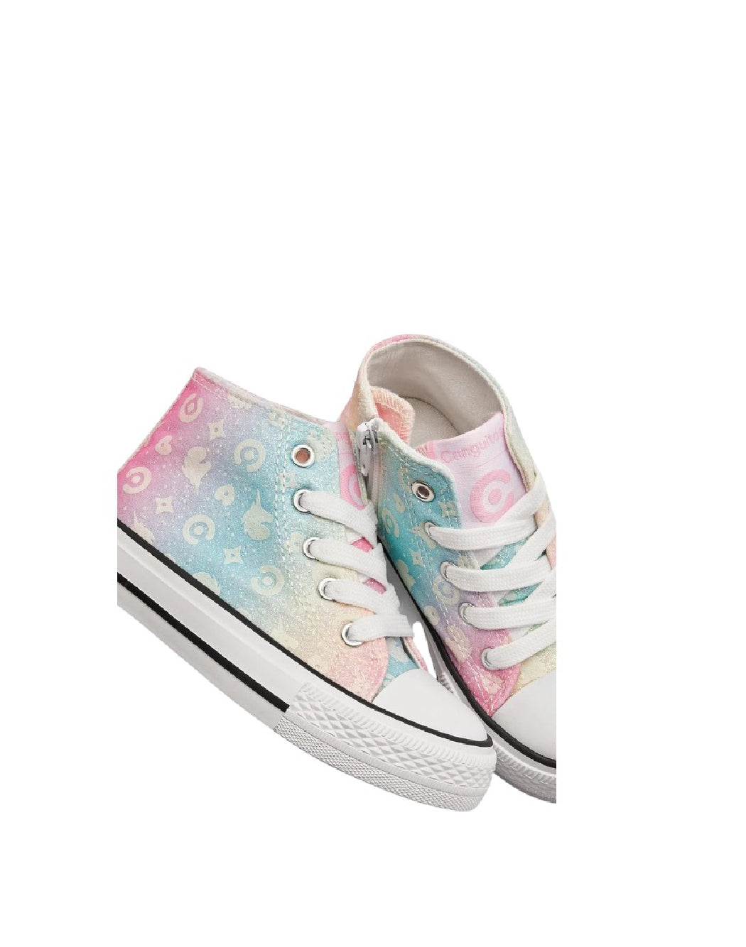 Sneaker alta Conguitos con unicorni