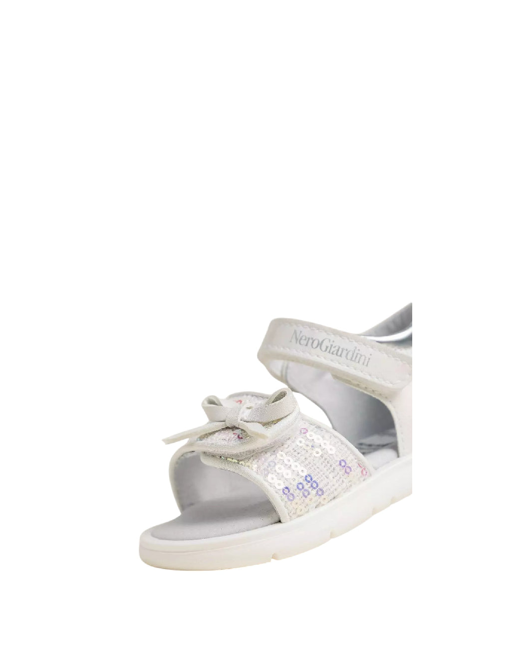 Sandalo baby Nero Giardini con paillettes