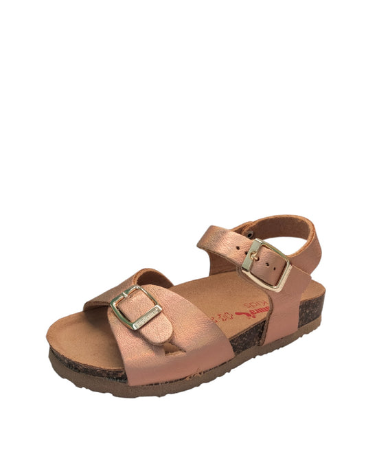 Sandalo BioNatura con fibbie laminato