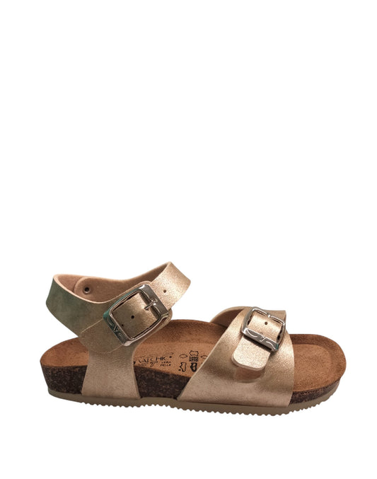 Sandalo Valchic con fibbie laminato