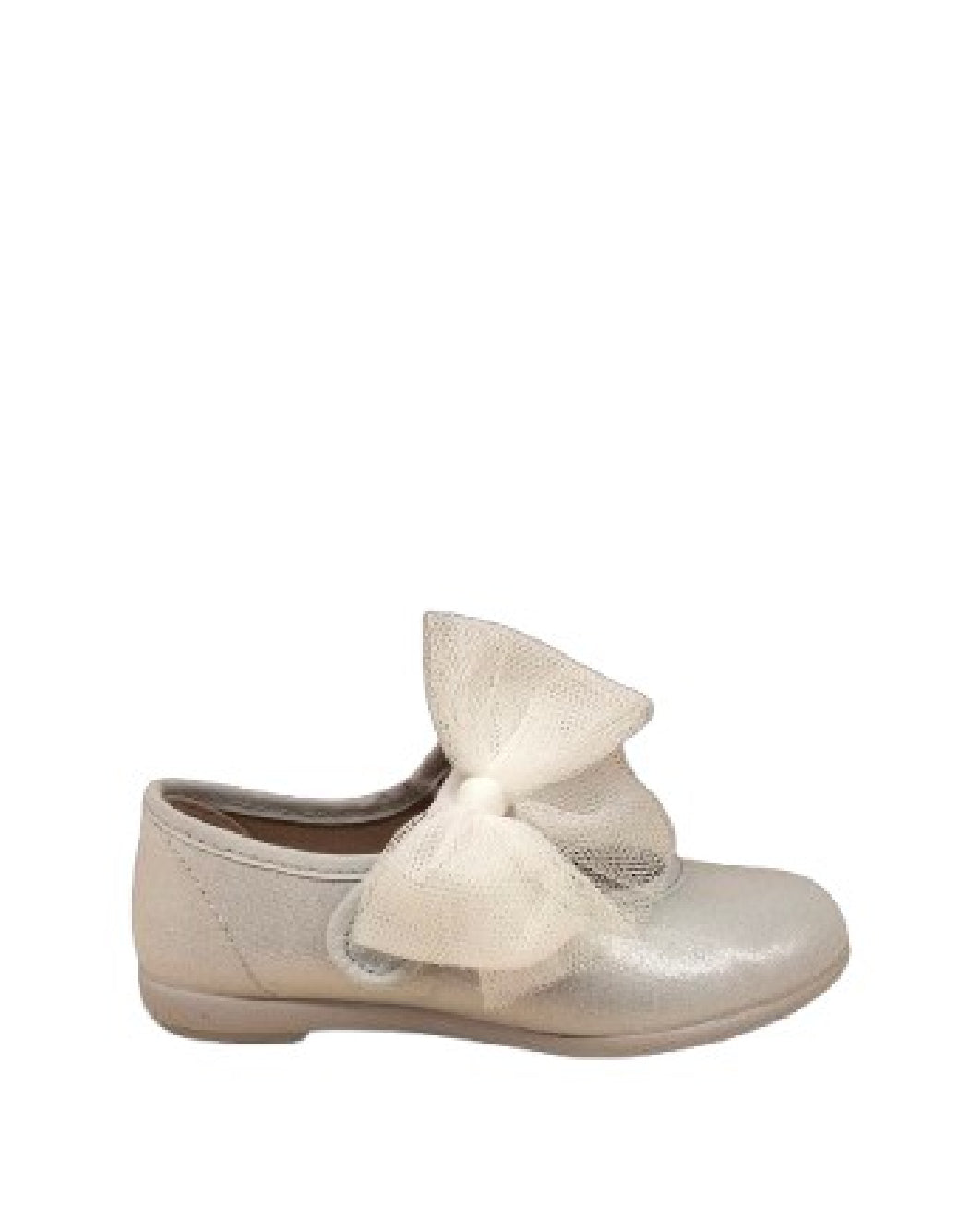 Ballerina Vulladi in tessuto con fiocco in tulle