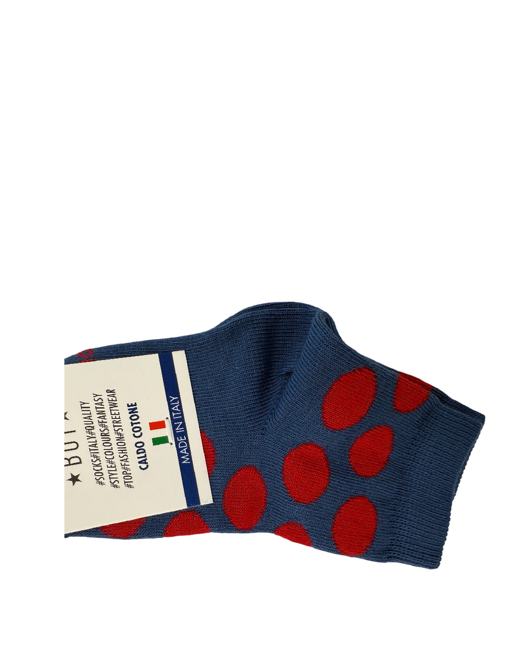 Calzino corto Coccoli pois