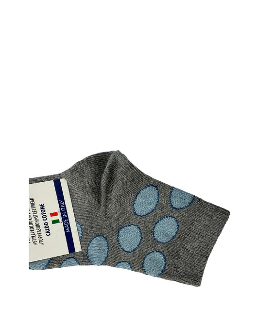 Calzino corto Coccoli pois