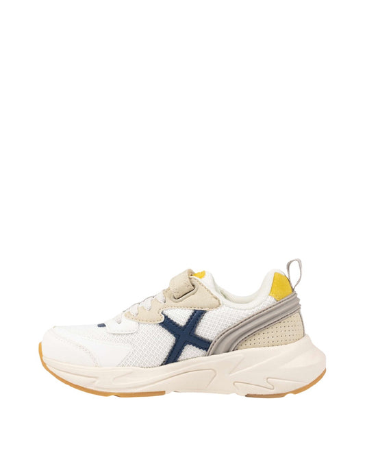 MUNICH MINI TRACK 121 SNEAKERS BAMBINO BIANCHE