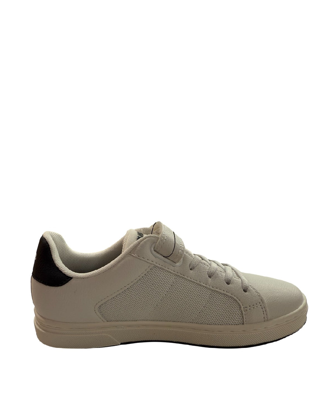 LEVI'S PIPER-SNEAKERS BAMBINO CASUAL BIANCHE CON STRAPPO E LACCI ELASTICI