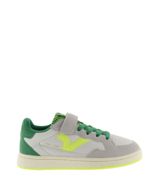 VICTORIA SNEAKERS BAMBINO URBAN VINTAGE CON STRAPPO E LACCI ELASTICI