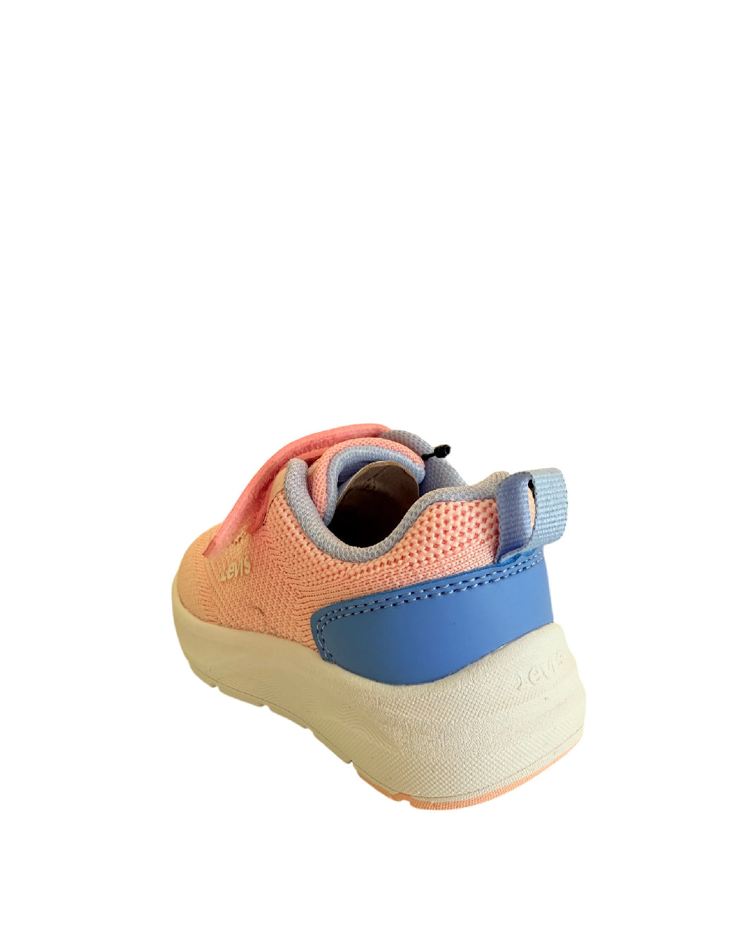 LEVI'S HUDSON-SNEAKERS BAMBINA IN TELA ROSA CON STRAPPO ED ELASTICI