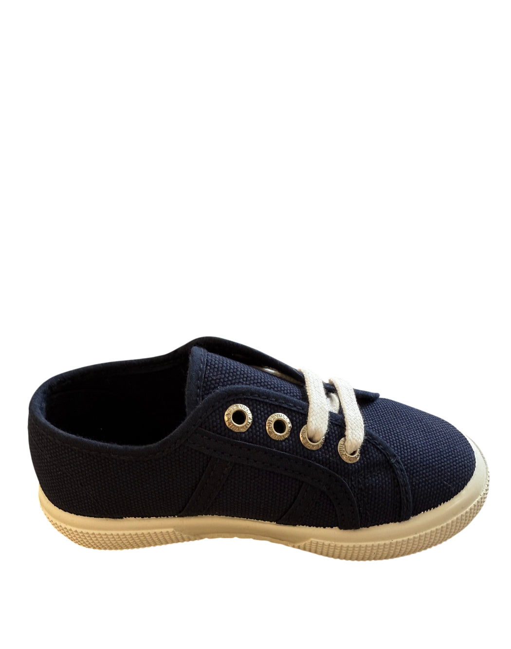 Vulladi Sneakers in Tela Blu Navy - Modello Classico Vulcanizzato