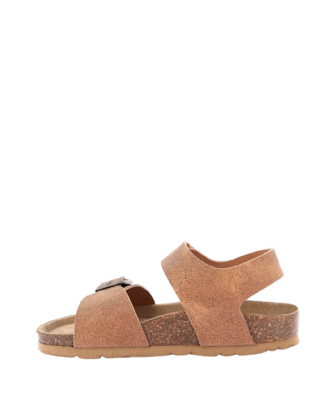 Grunland Sandali Bio bimbo con strappo - Terra con Plantare in Sughero