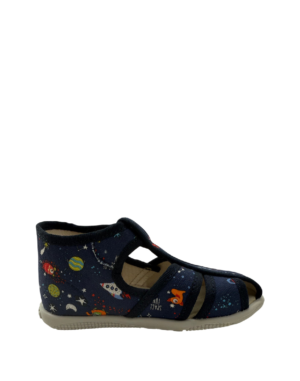 Balocchi-Pantofole Bambino Ciciban Gabbietta – Motivo Fantasia Blu Navy