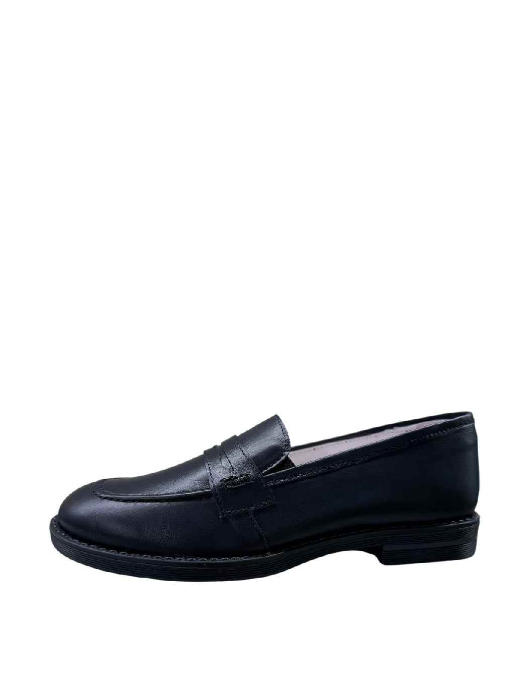 Mister Jerry Mocassino in Pelle Blu Navy – Eleganza Classica Artigianale