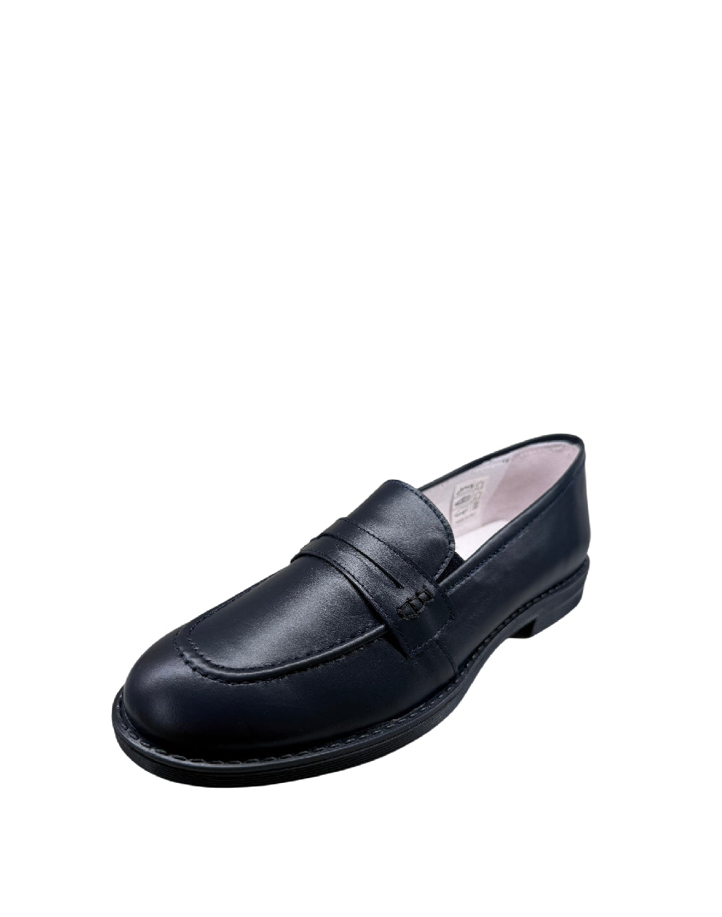 Mister Jerry Mocassino in Pelle Blu Navy – Eleganza Classica Artigianale