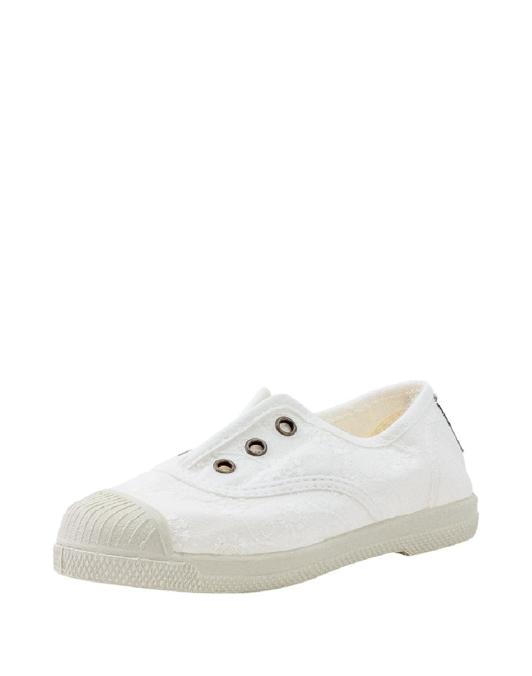 Natural world- Sneakers Eco-Friendly in Cotone Bio con Ricamo Sangallo