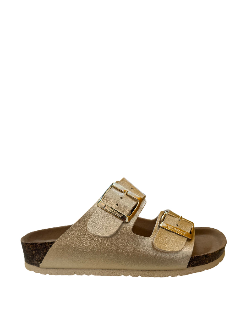 Ciabatta BioNatura Oro Metallizzato - Comfort e Stile Bio