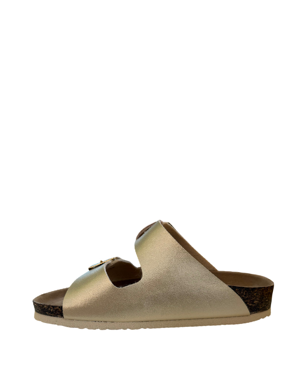 Ciabatta BioNatura Oro Metallizzato - Comfort e Stile Bio