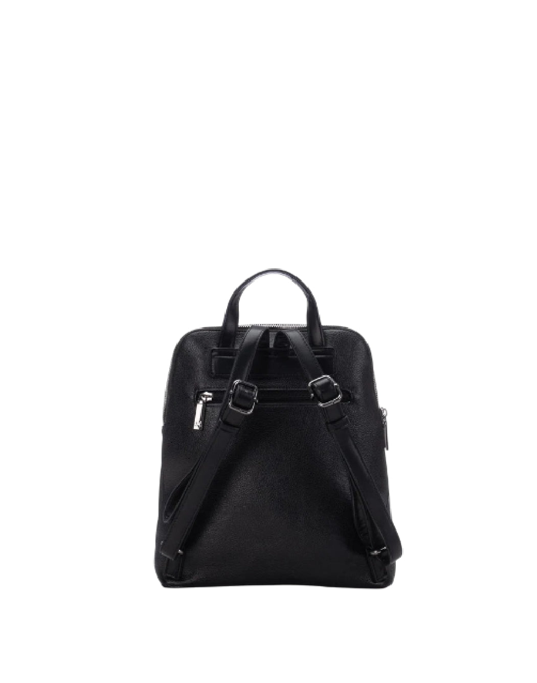 Xti Zaino Donna in Ecopelle Nero con Borchie e Dettagli Dorati