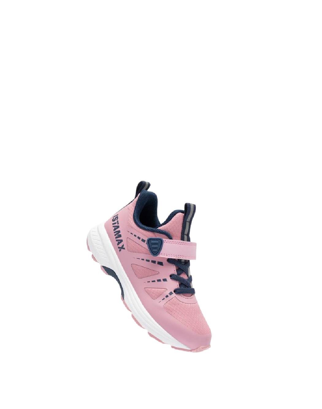 ISTAMAX-Scarpe da Running Bambina Rosa e Blu con Strappo