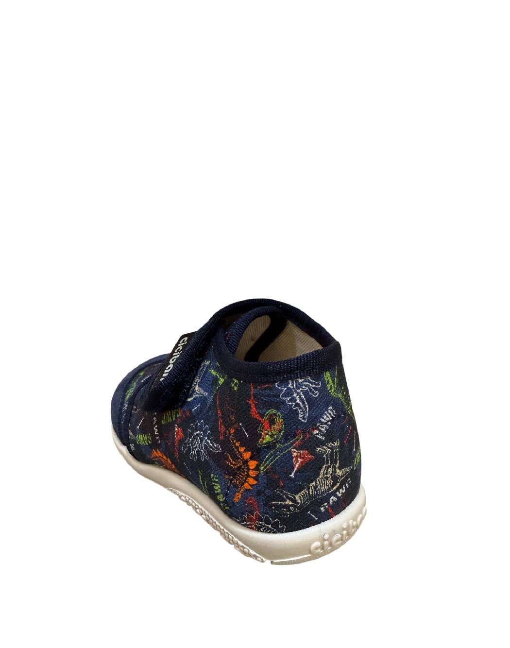Balocchi-Pantofole Bimbo Ciciban Blu con Motivo Dinosauri – RAPTOR