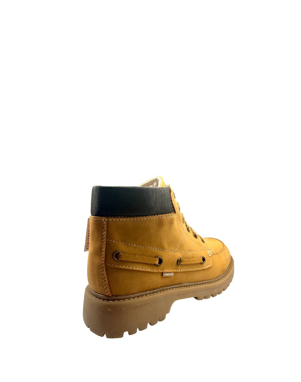 Balducci - Stivaletto Anfibio Bambino Miele con Zip e Lacci