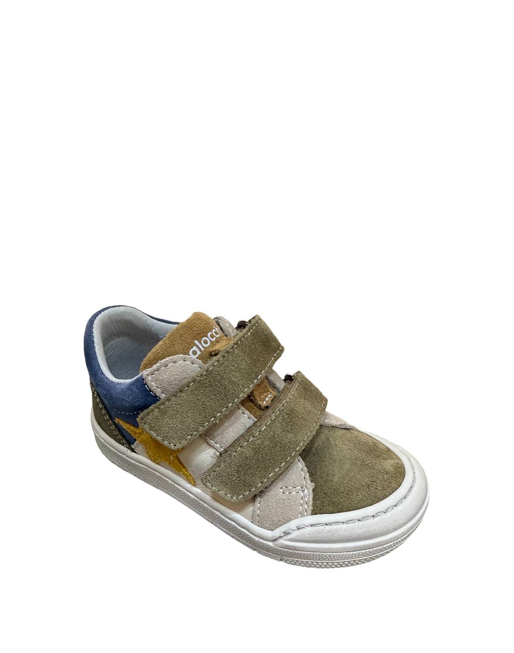 Balocchi Sneakers Bimbo Primi Passi in Camoscio Multicolor con Stella